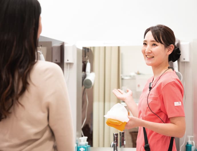 お客様応対の画像